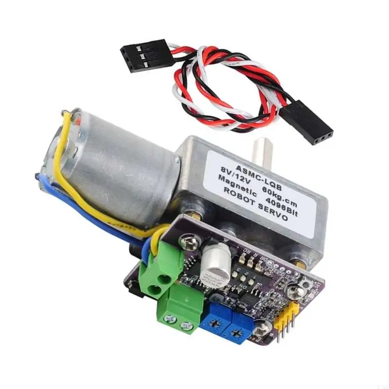 

Heavy Duty 360 Degree Encoded Aluminum Gear Servo For Models And Camera Pan Tilts Systems 30kg/60kg Torque K1KF