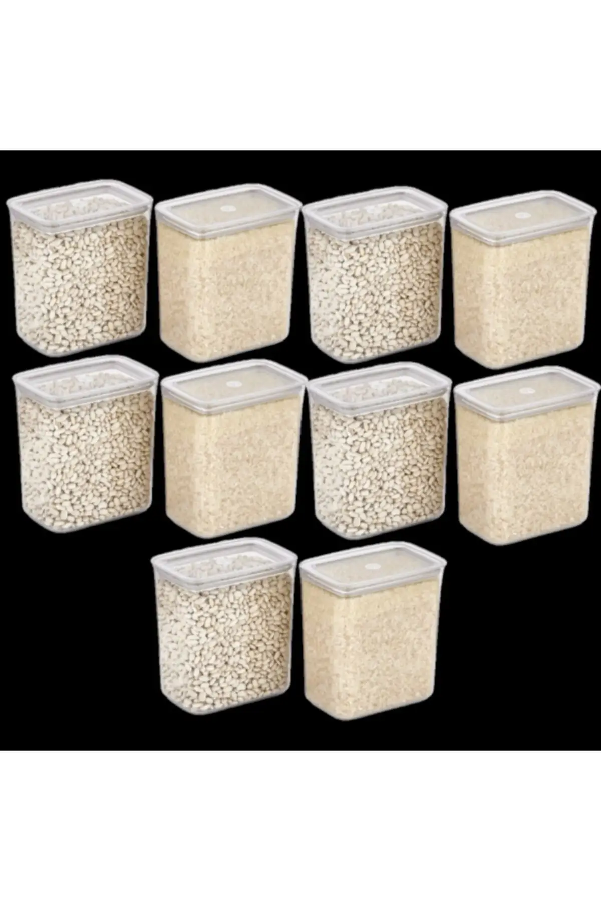 

DOLBOVI rectangular storage containers 10x2200 Ml