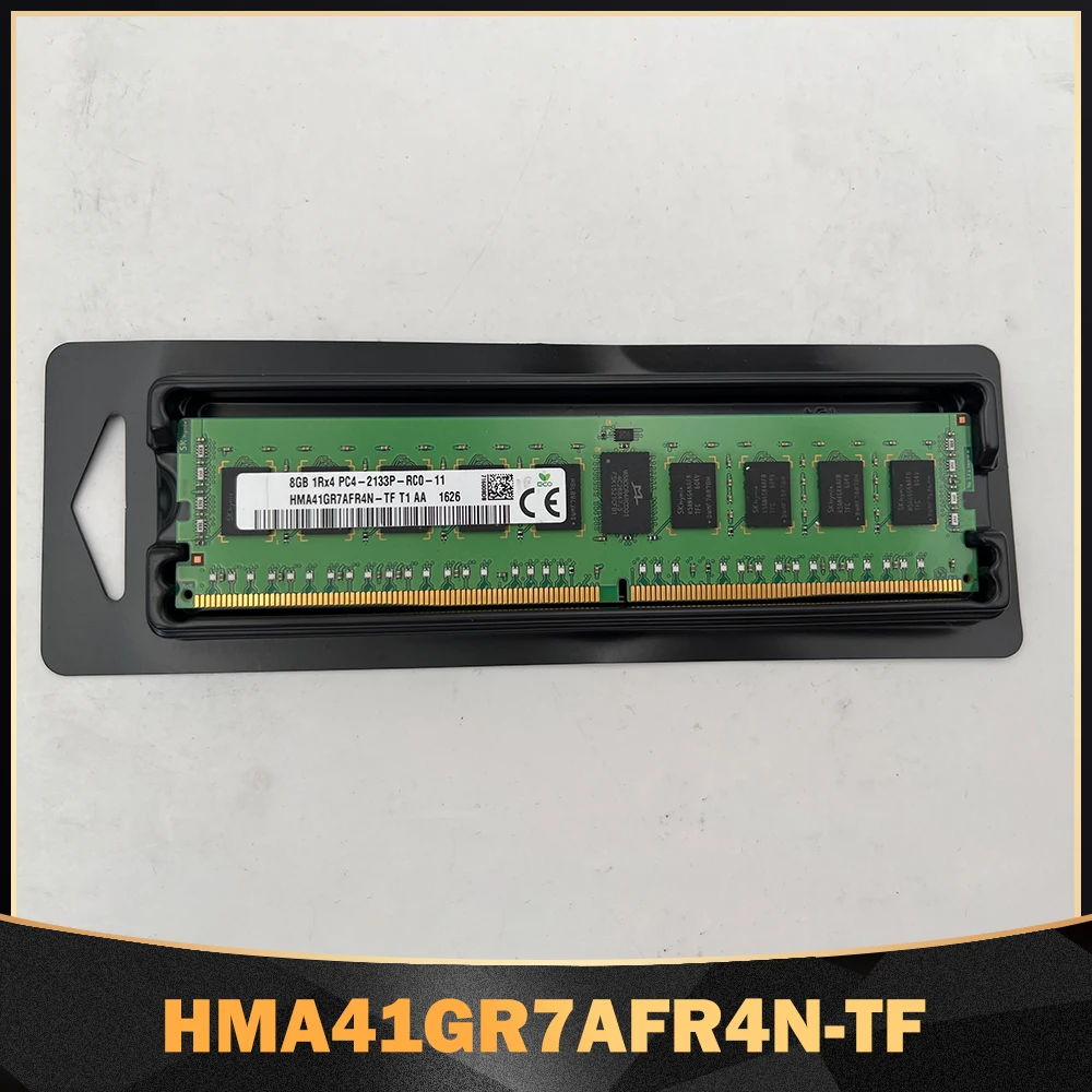 1PCS RAM 8GB 8G 1R×4 PC4-2133P 2133 DDR4 ECC REG For SK Hynix Memory HMA41GR7AFR4N-TF