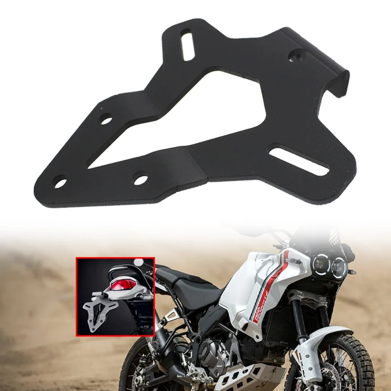 

For Ducati DesertX 2022 2023 Motorcycle Registration License Plate Holder Mount Bracket with LED License Plate Light Accessories