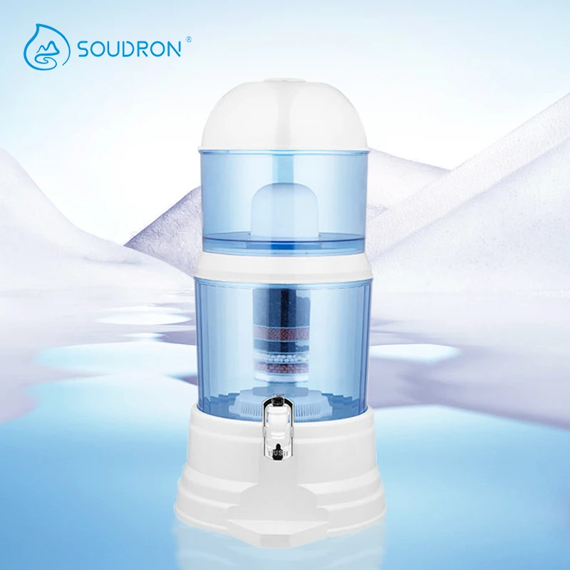

SOUDRON Direct drinking water 6 stage 16l mineral water pot mineral water purifier 16l for home use