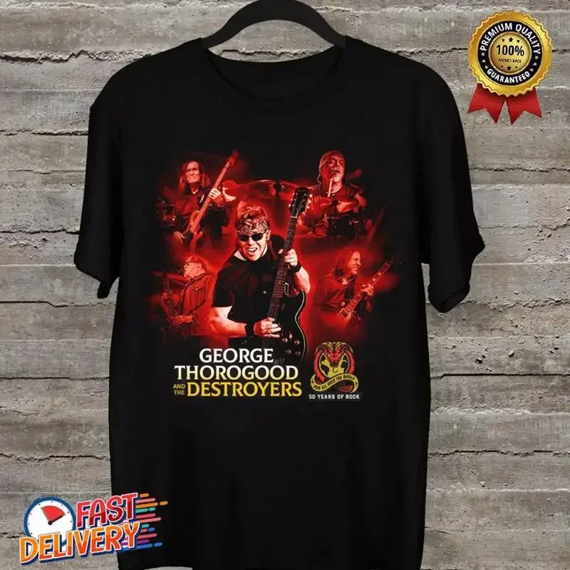NEW George Thorogood & The Destroyers 2024 T-shirt P7746