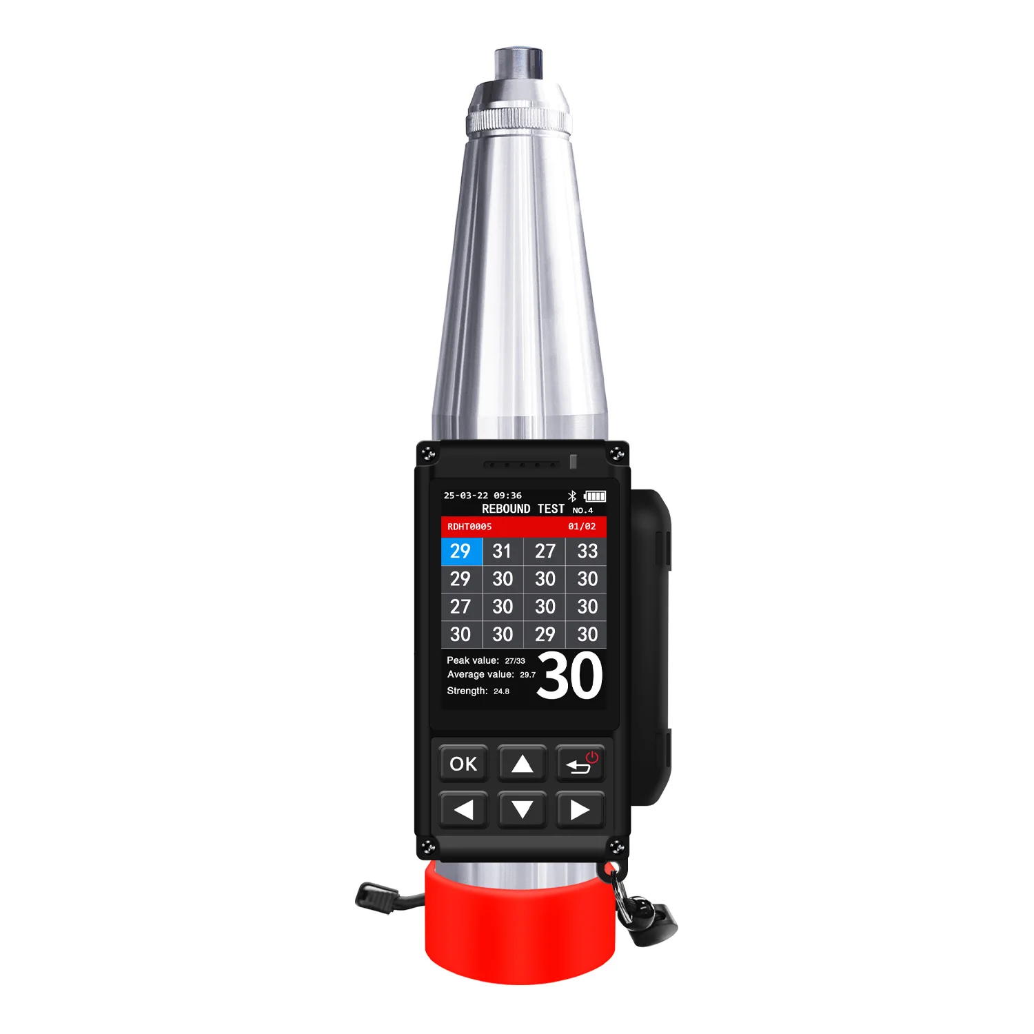 HD-225S Digital Sclerometer Concrete Rebound Schmidt for Test Hammer 220v Voltage