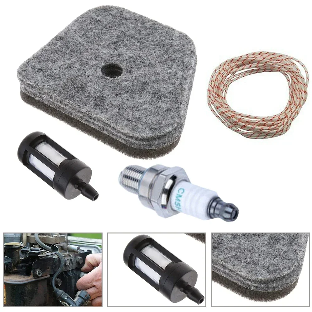 New Practical Brand New High Quality Air Filter Accessories Kit Parts Pullcord Fuel Filter Fittings Replacement