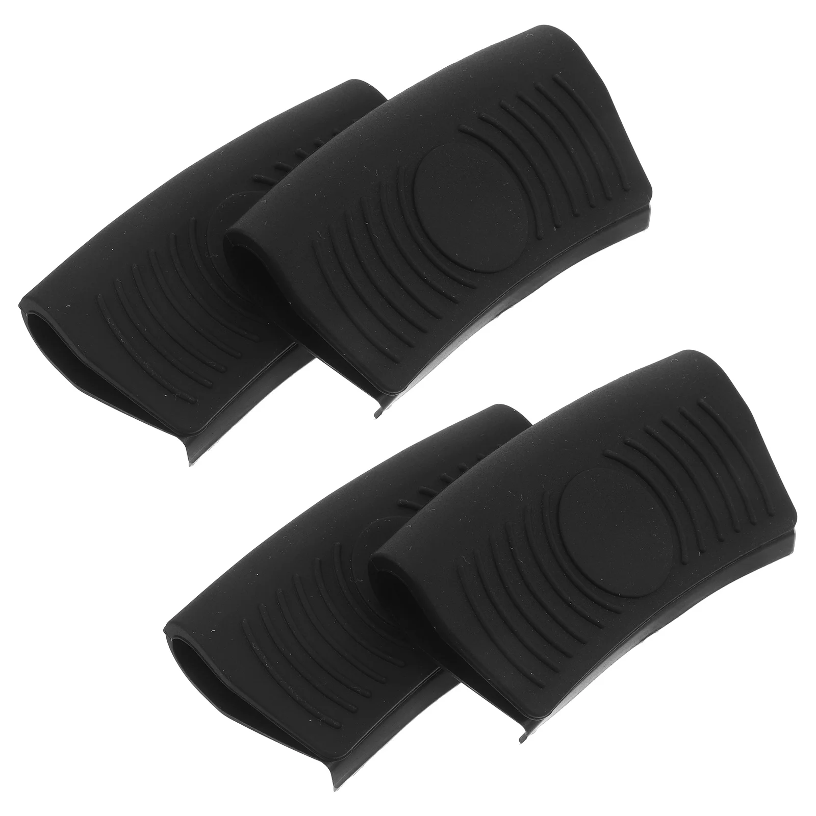 

4Pcs Silicone Pot Handle Holder Skillet Handle Covers Non-Slip Heat Resistant Grip Sleeve for Frying Pans Griddles Cast Iron