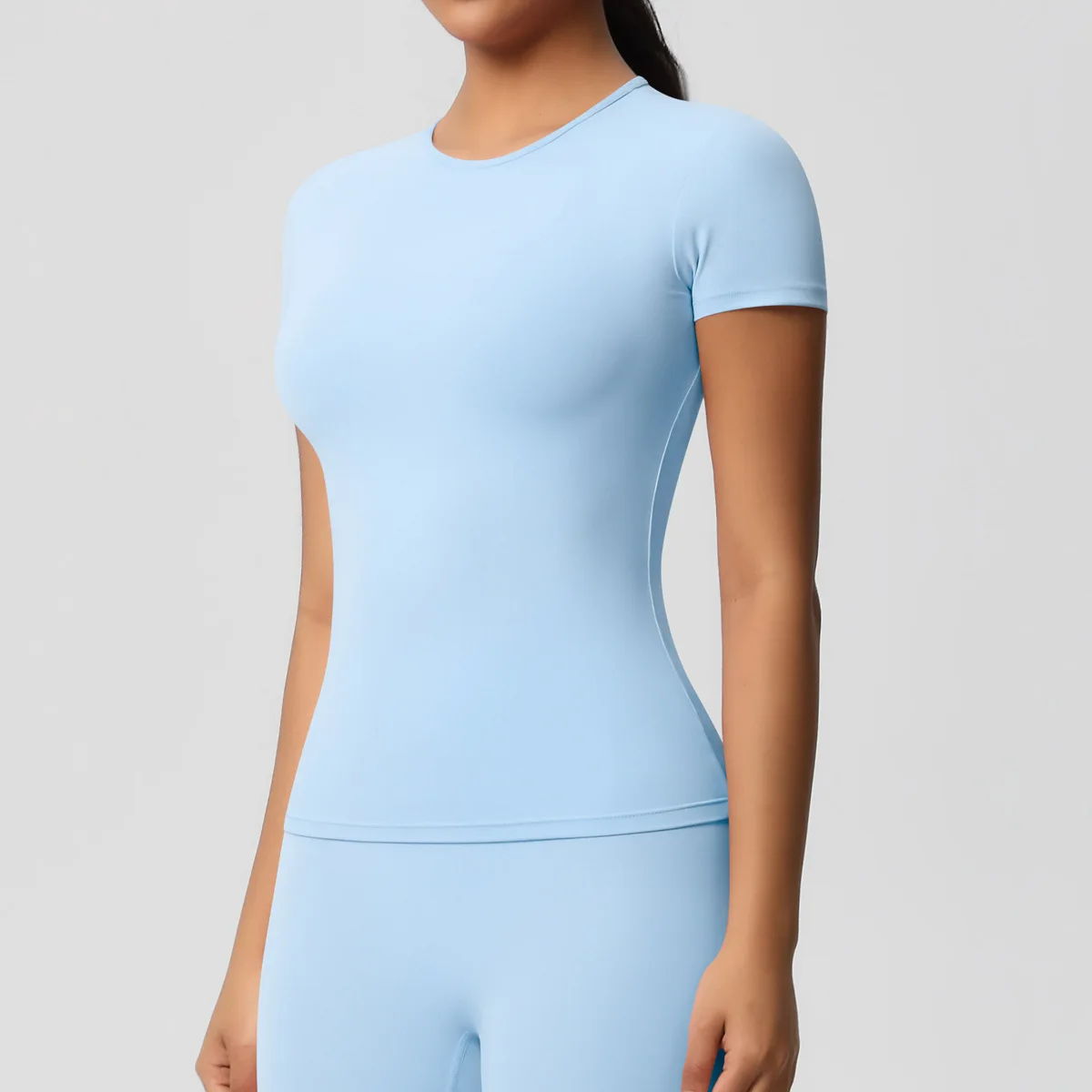 Short Sleeve for Women Yoga Top Sport T Shirts Fitness Clothes Yoga Shirt Gym Top Running Active Wear Gym Clothing Femme Tops