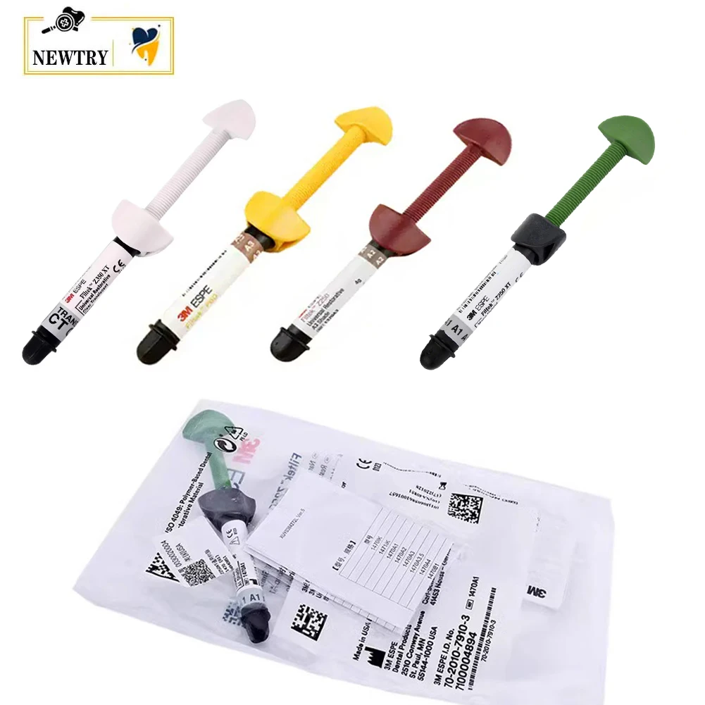 

P60 Valux Z250 Z250XT 3M Composite Resin A1/A2/A3/A3.5 Shade Dental Tooth Universal Restorative Paste Light Cure Filling Agent