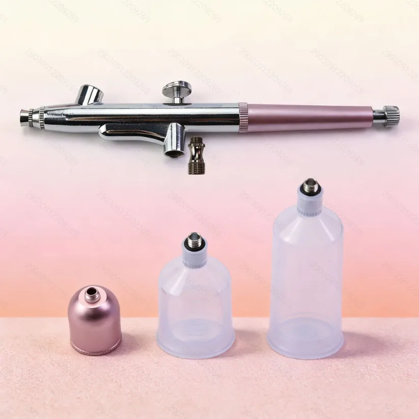 

Портативный аэрограф с соплом 0,3 мм – простой в использовании, универсальный распылитель для нейл-арта, моделирования и рукоделия