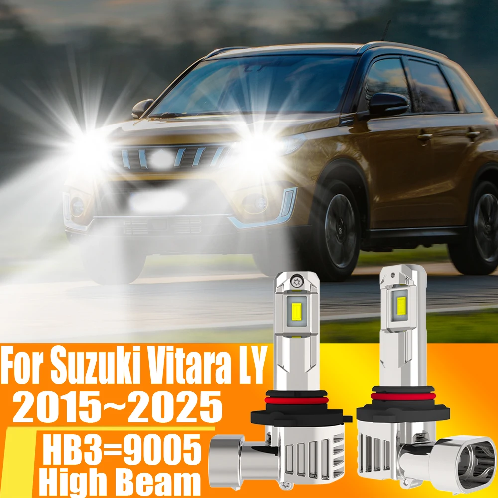 2pcs HB3 9005 Led Headlight Canbu Car Bulb High Power 6000K Xenon White Light Diode Lamp 12v 55w For Suzuki Vitara LY 2015~2025