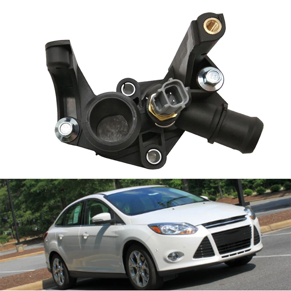 2PCS 7M5G-8K556-AC Cooling System Thermostat Housing for Fiesta Focus