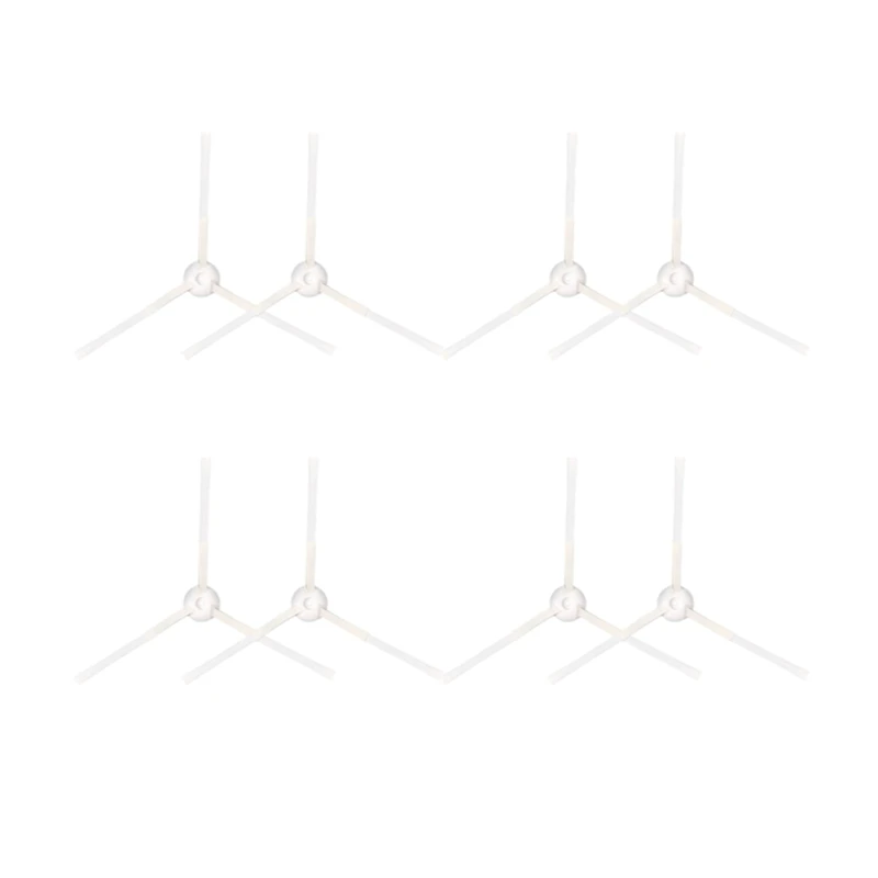 AC66 8-teilige Seitenbürste für Tefal Rowenta X-Plorer Serie 95 RG7975WH RG7987WH Roboterstaubsauger Ersatzteil