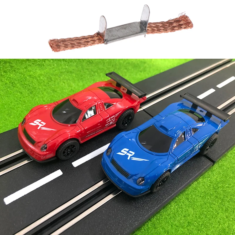 1 Set Elektrische Scalextric Auto Slot Racing 1/43 Motor Elektrische Borstel Gids Kolom Vangrail Accesorios Voor Spoor Auto