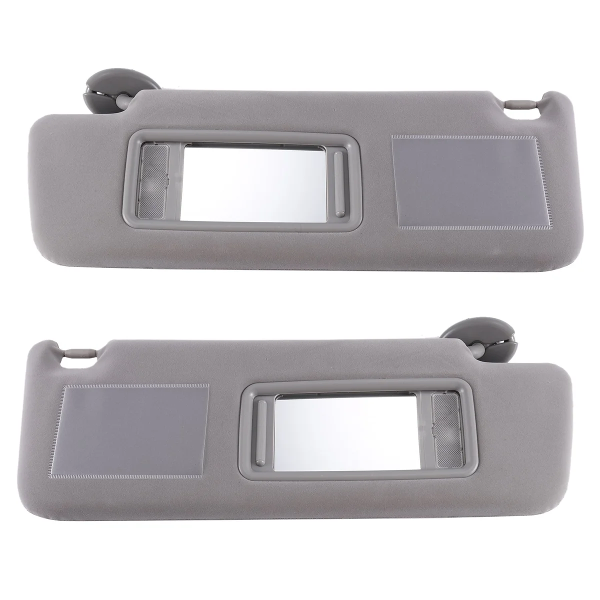 74310-6A020-A1 Car Front Sunvisor Sun Visors W/ Mirrors & LED Lights for TOYOTA LAND CRUISER J12 2002-2009