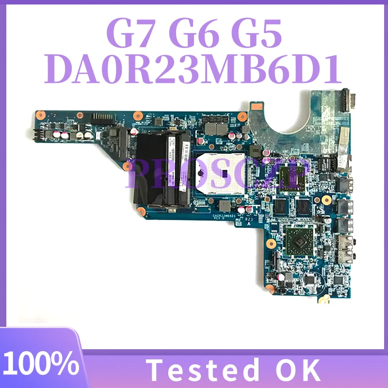 

DA0R23MB6D1 649948-001 For HP G7-1000 G6 G4 NOTEBOOK DA0R23MB6D0 Motherboard G6-1103AU G7-1277DX G4-1215DX G4-1355LA 100% Tested