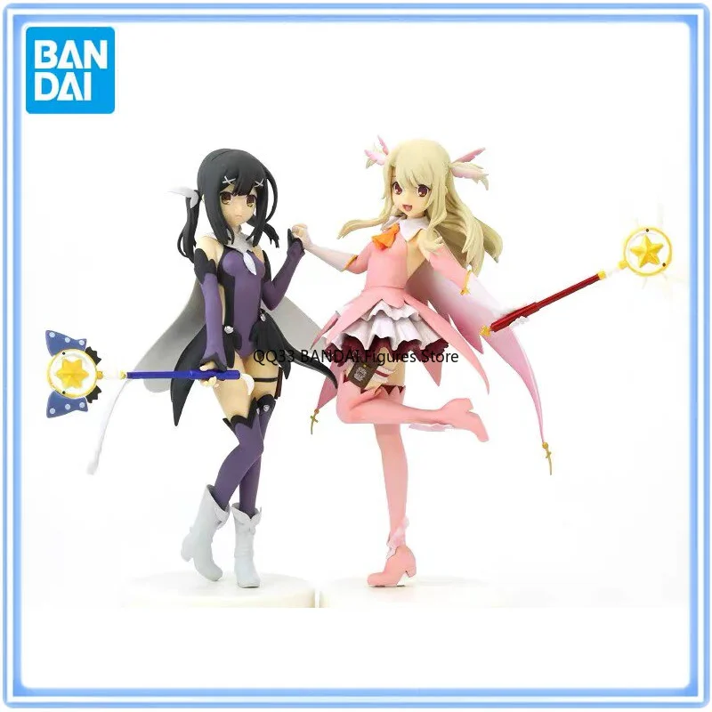 Genuine Original Anime Fate/kaleid Liner ILLYA&Miyu Emiya Character Action Model Desktop Decoration Collections