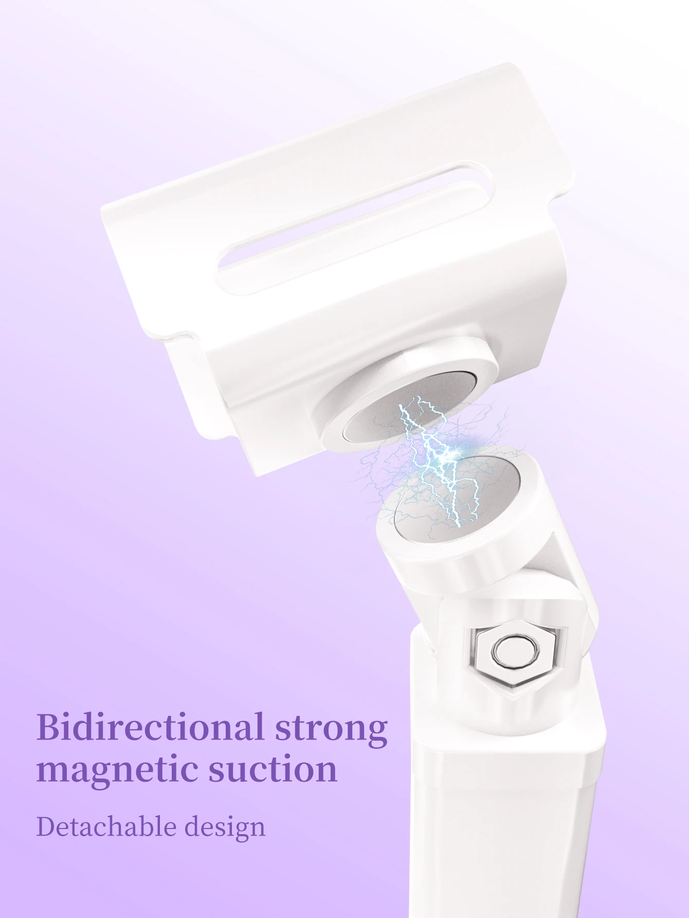 1pc White Mini Rechargeable UV LED Nail Art Lamp with Stand for Gel Nail Quick Drying Manicure Machine UV LED Gel Nail Polish