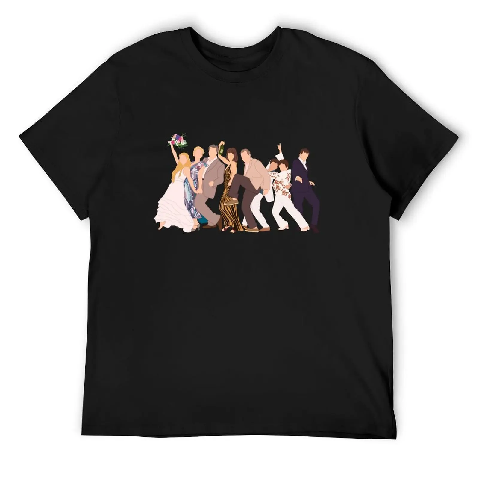 

Mamma Mia Sticker T-Shirt summer clothes cotton man t-shirts clothes compression shirt men