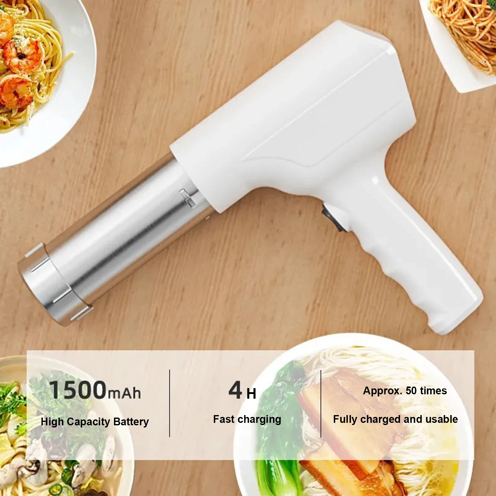 Kitchen tools Cordless Handheld Electric Noodle Maker Automatic Household Pasta Maker Rechargeable Fresh Noodle Grinder Model