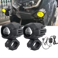 Para BMW R1200GS ADV F800GS F700GS F650GS S1000XR K1600 luz antiniebla LED motocicleta intermitente blanco amarillo luces altas y bajas