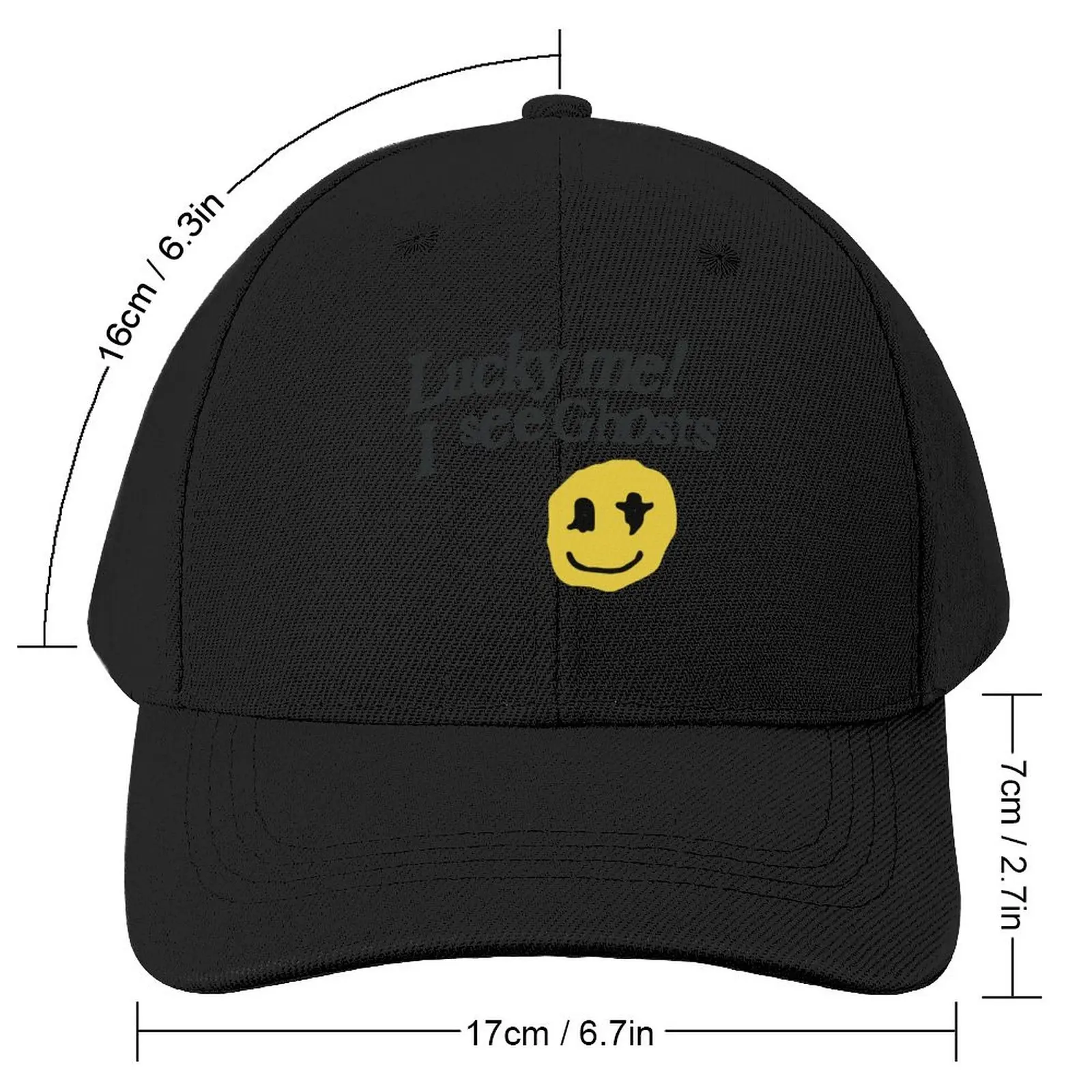 Kids See Ghosts Baseball Cap western hats black dad hat New In The Hat Golf Hat Women Men's