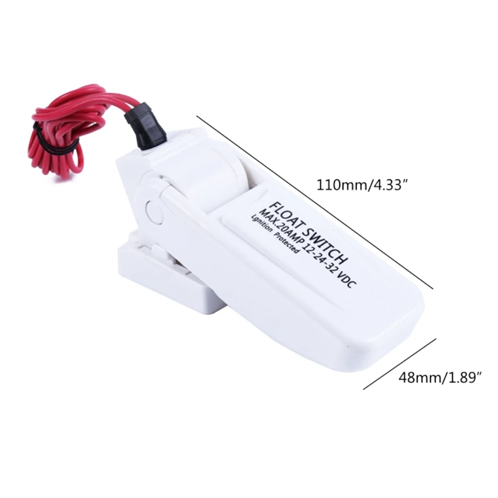 12V DC Boat Bilge Pump Switch 24V Automatic Electric Safety Easy Clean Use Bilge Pump Switch for Electronic Engineering
