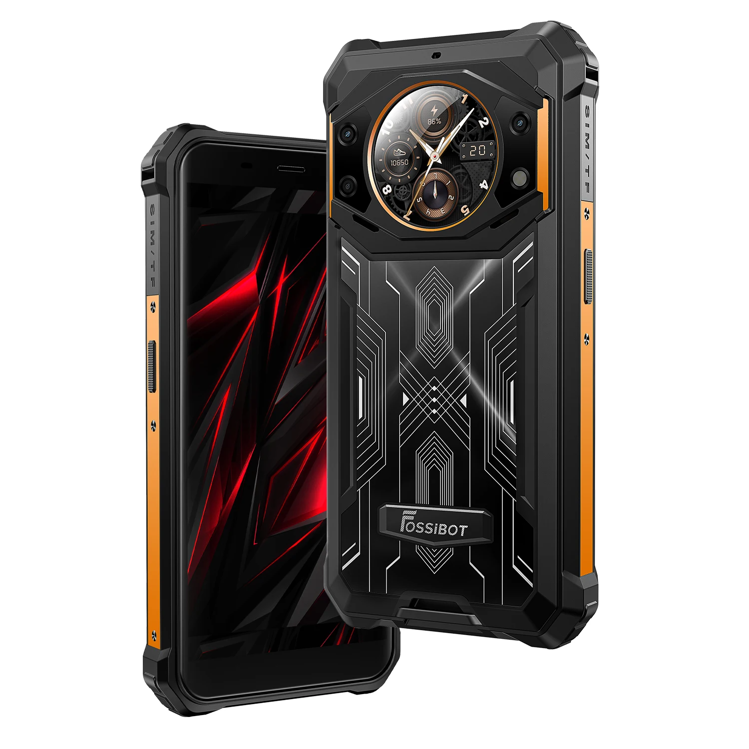 FOSSiBOT F101 PRO Smartphone 8GB 128GB 10600mAh 18W Fast Charge
