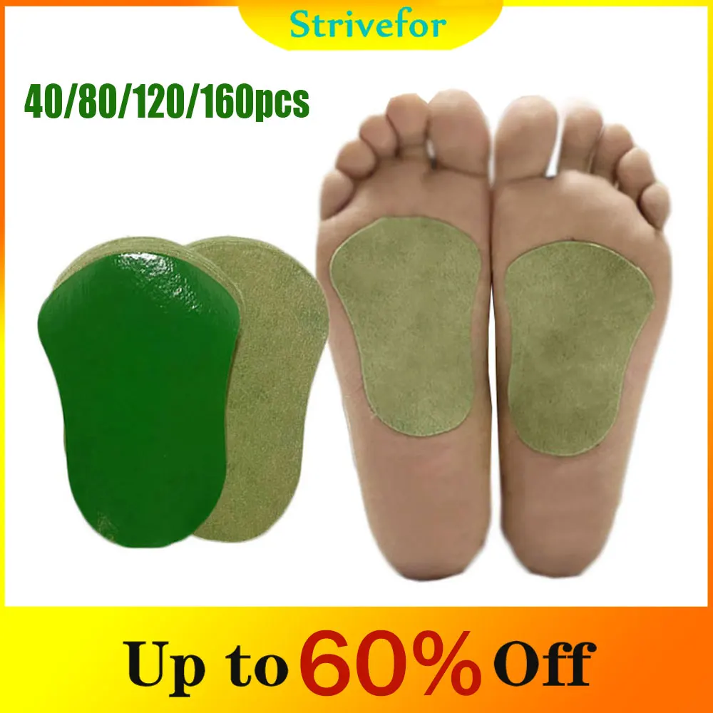 

40/80/120/160pcs Foot Heat Patches , Long-Lasting Warming