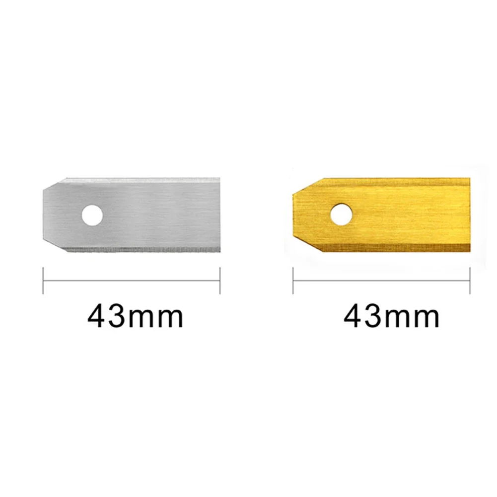 9/18/30 Pcs Blade Home Garden Sliver/gold Weather Resistant For All Robotic Lawnmowers Lawn Mower Parts Brand New