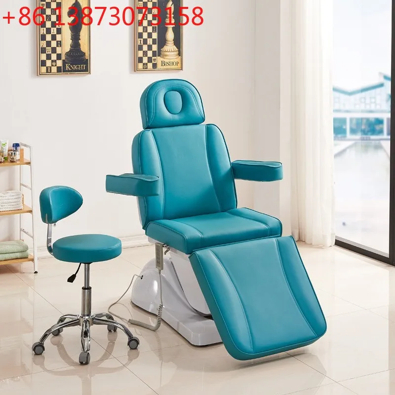 

Электрическая косметическая кровать, специальная микропластиковая инъекционная кровать для салонов красоты, многофункциональная электрическая подъемная татуировка