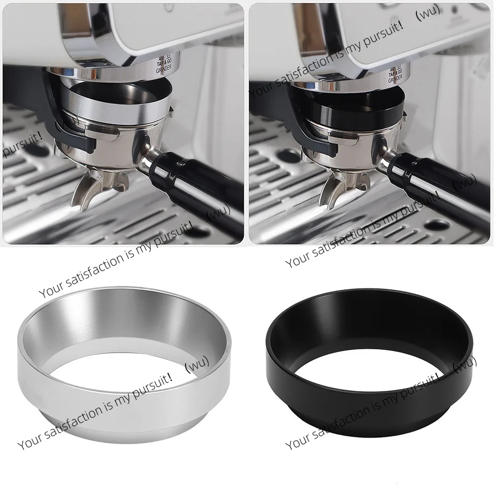 49mm magnetic coffee dosing ring for brew bowl, powder basket, handle, espresso accessories, funnel tool