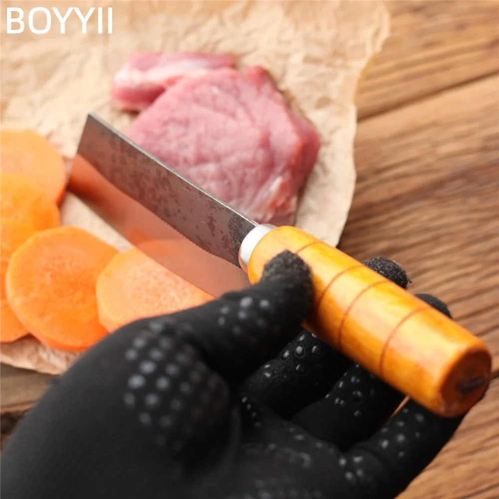 Hand Forged Upgrade Slicing Knife Kitchen Cleaver Fruit Knife Meat Vegetable Sushi Cutting Filleting Knife Chef Cooking Cutter