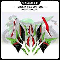 For Kawasaki ZX-6R ZX6R Ninja6R 2024 2025 ZX6R 24-25 New OEM Replica Sticker Decal