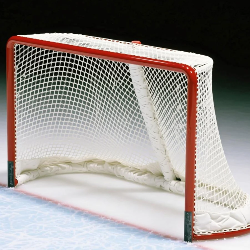 Commercial Grade Ice Hockey Net, Weather & Tear Resistant with Reinforced Hookspromote sales