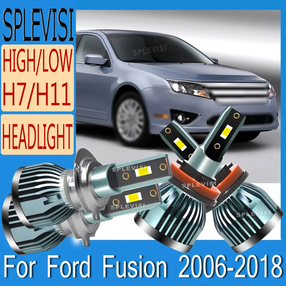 

Waterproof Simple Setup warranty Headlight LED For Ford Fusion 2006 2007 2008 2009 2010 2011 2012 2013 2014 2015 2016 2017 2018