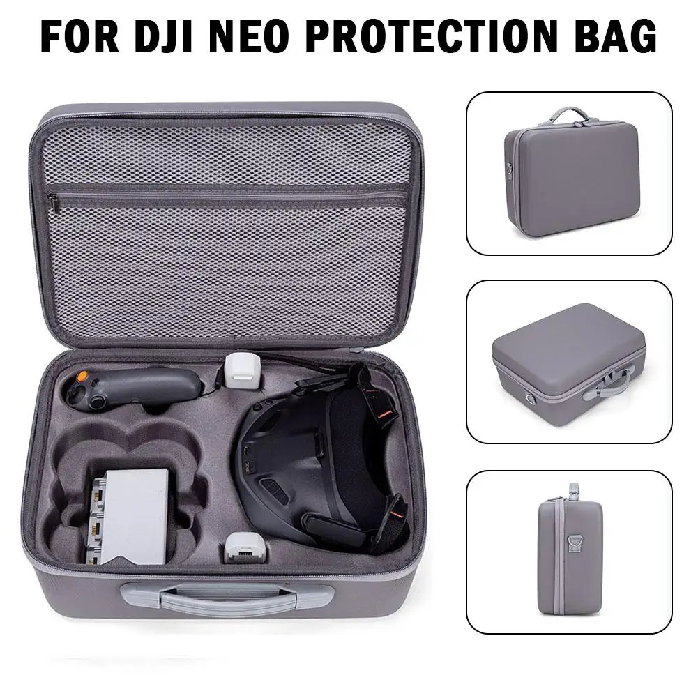 Lagerung Tasche Für DJ NEO Für Flug Brille N3 Organizer Reise Box Tragetasche Drone Zubehör Mit Schulter Gurt – Detail 2