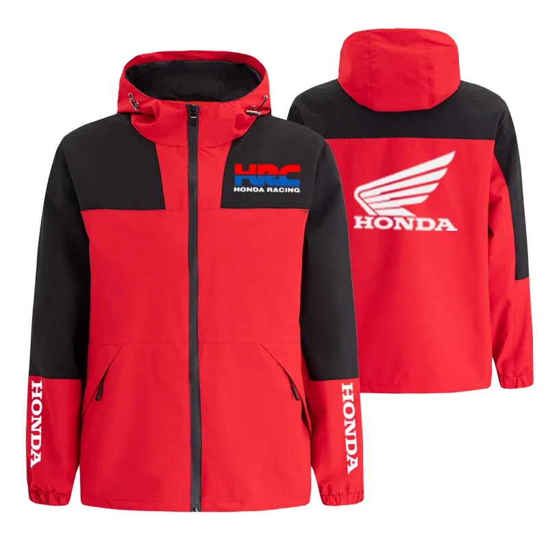 

Honda jacket men's casual wear, sportswear, windproof and wrinkle resistant multifunctional, suitable for outdoor hiking, cyclin