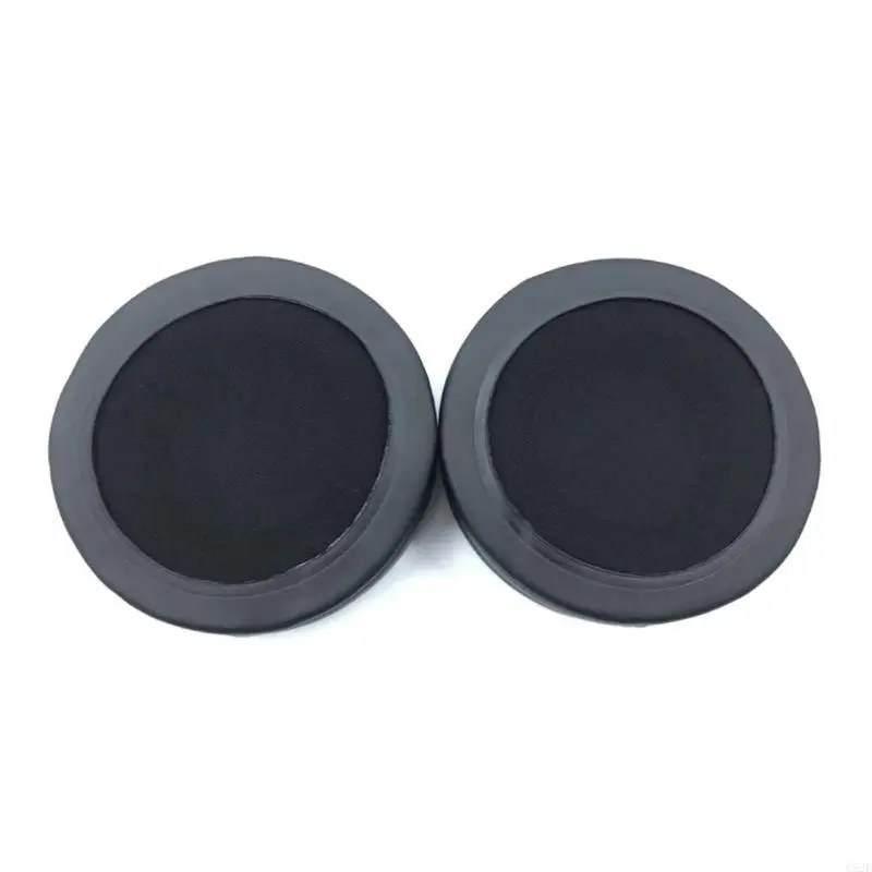 

652E Earpad Quiet Cushion Earmuff Pads Cover for 110mm Cushion Leather Ear Pad Earset