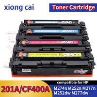 201A CF400A CF401A 402 403A CF400 Toner Cartridge Compatible For HP Color LaserJet Pro M252dn 252n MFP M277dw 277n M274n printer