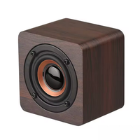 Portable Mini Retro  Wooden  Wireless Subwoofer Bass Powerful Sound Bar Music Speakers for Smartphone Laptop