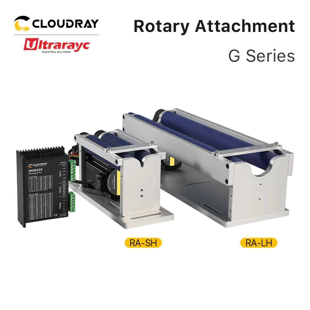 Ultrarayc Laser Rotary Roller Axis Attachment Device for Co2&Fiber laser Engarving Machine Customized Engarve for Glass Bottle