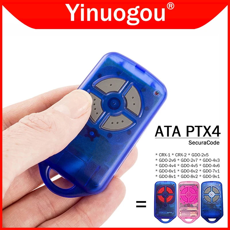 

ATA PTX4 Securacode устройство открывания гаражных ворот 433,92МГц для CRX-1 CRX-2 GDO-2V5 GDO-2V6 GDO-2V7 GDO-4V3 GDO-4V4 GDO-4V5 GDO-4V6 GDO-6V1 GDO-6V2 GDO-7V1 GDO-8V1 GDO-8V2 GDO-9V1 мотор-приемник
