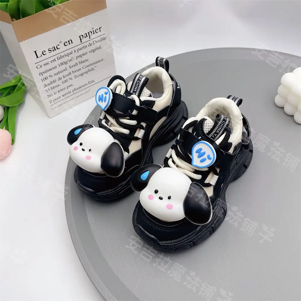 Pochacco Cartoon Children's Sports Autumn And Winter Fashion Pacha Dog Casual Big Kids Internet Famous children shoes for girls