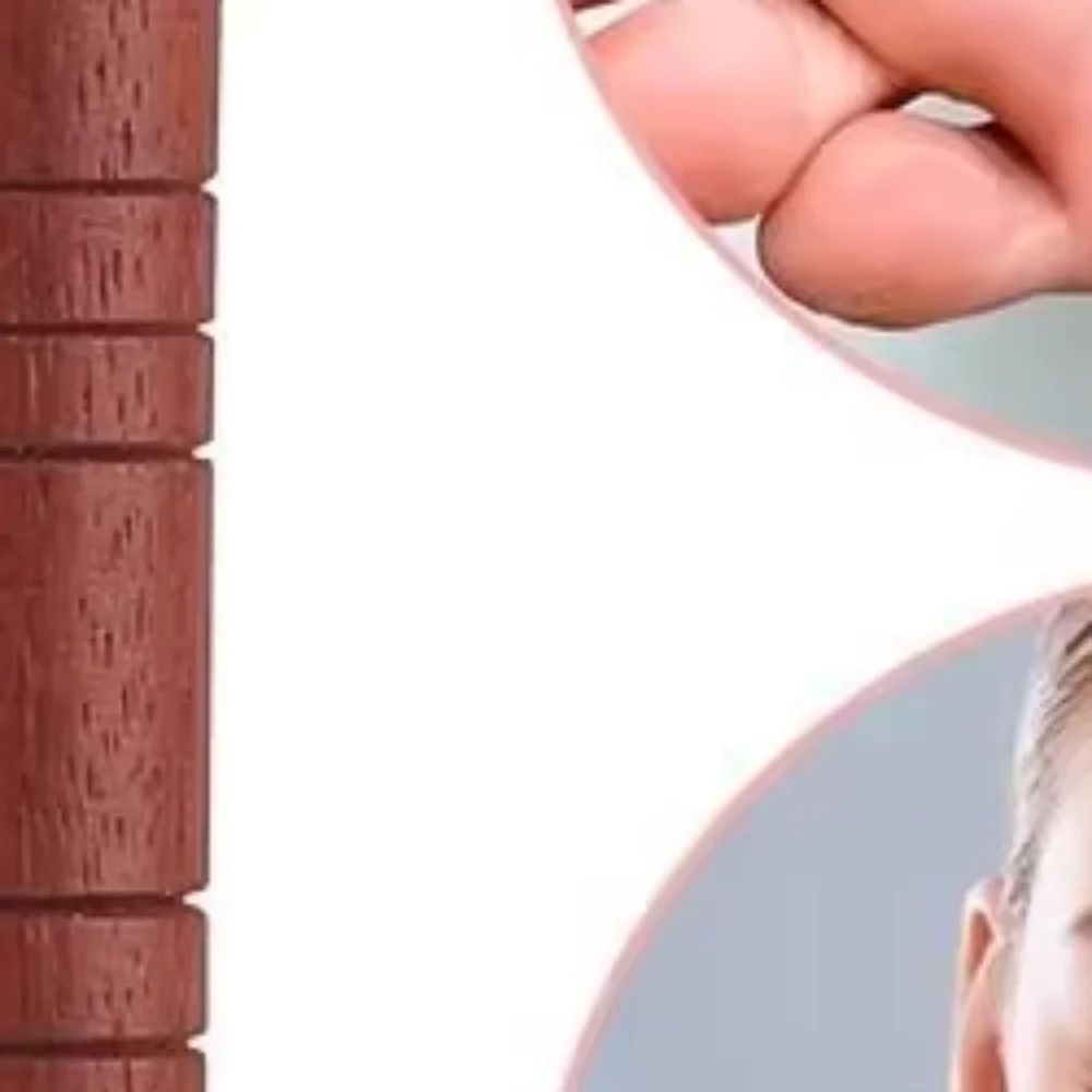 

New Wooden Acupoint Stick Portable Small Massage Stick Dial Stick