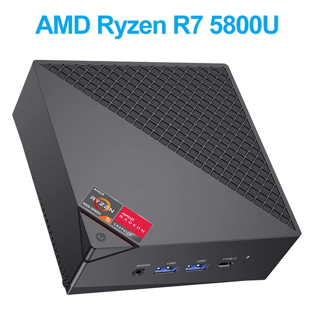 NIPOGI AM06 Pro Gamer Mini PC AMD Ryzen 5 5500U/5800U Windows 11