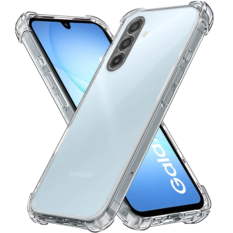 Luxury Clear Phone Case For Samsung Galaxy A17 A06 A07 A13 A