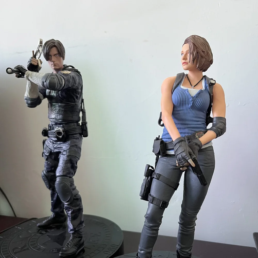 Biohazard JILL VALENTINE Leon Scott Kennedy Ada Wong Anime Figure Evil Game Model Toy Collection Birthday Gifts