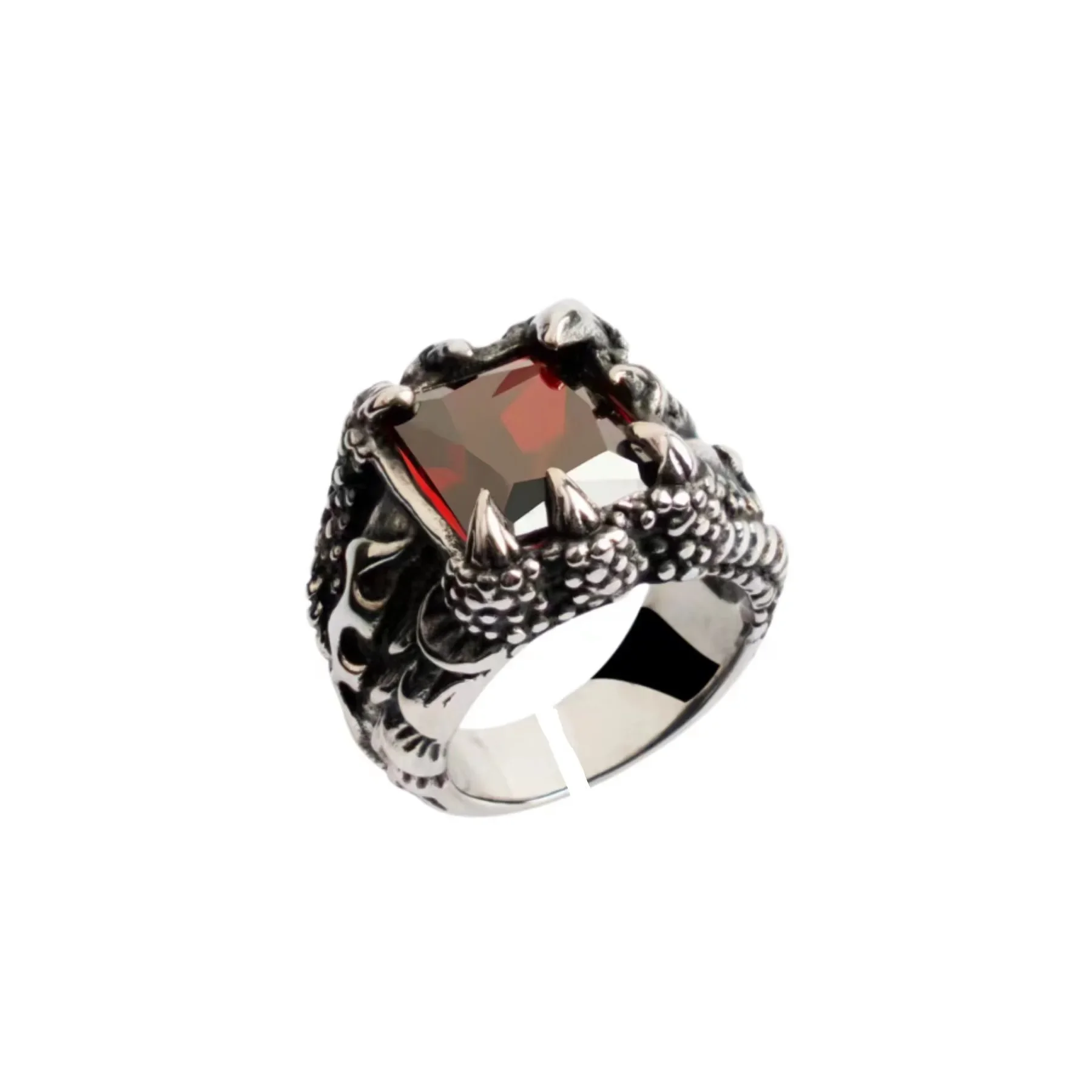 Best Sellers! Inlaid gemstones, dragon claw ring