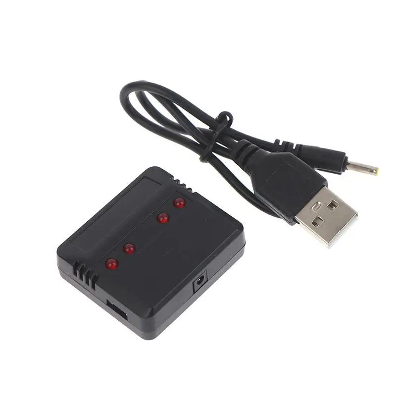 3.7V Lipo 4 In 1 USB Charger For E010 H31 X4 Syma X5SW X5C X5HW RC Boat Car Drone Helicopter Parts Accessories