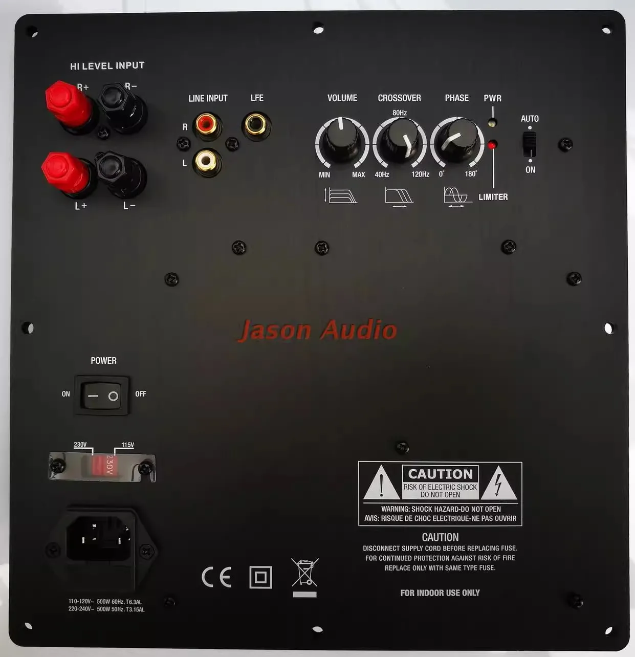500w CLASS-D digital power amplifier module ,subwoofer amplifier board subwoofer board