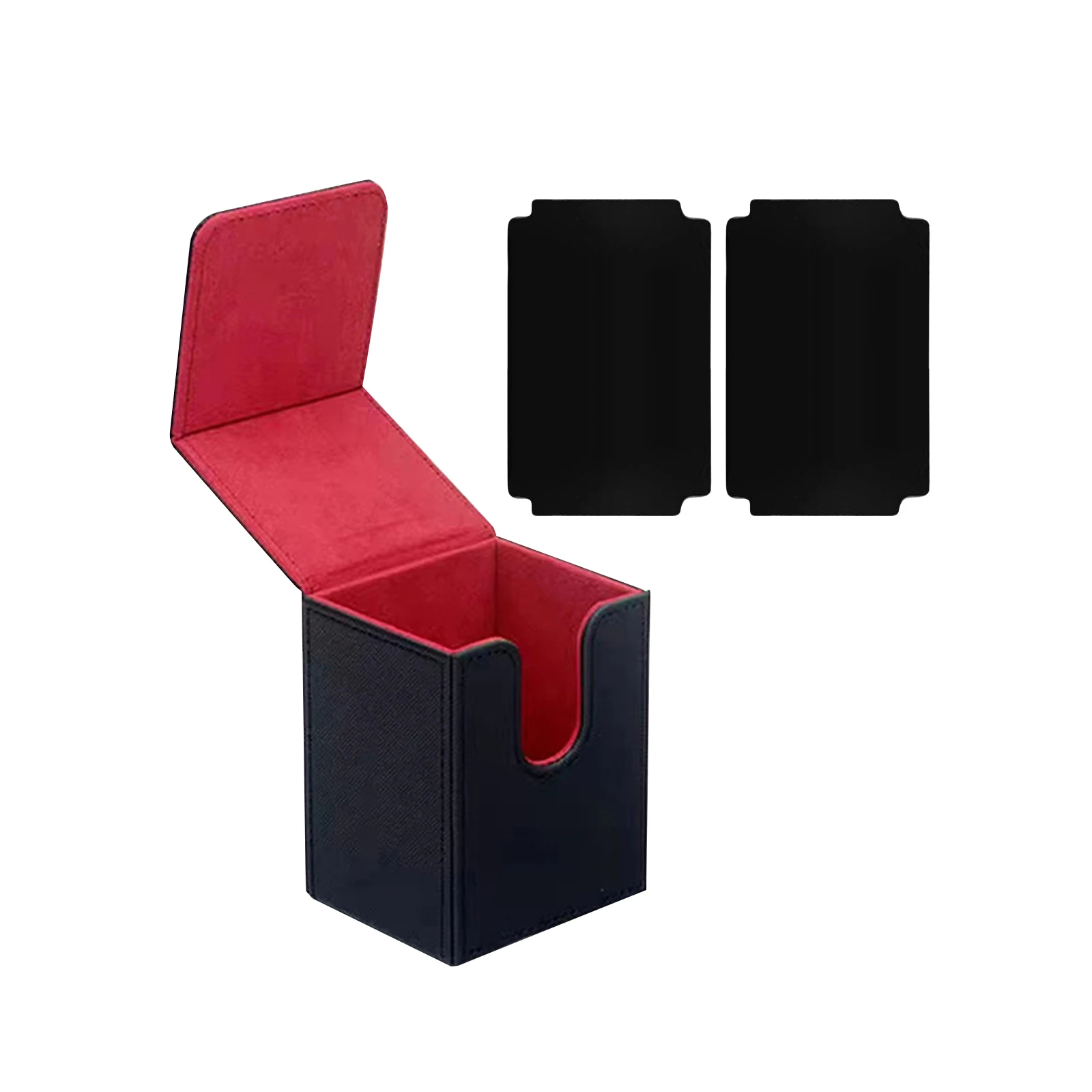 ย Card Deck Box Collectible with Card Divider Gathering Card Toy Standard Magnet Closure Can Holds 100 Cards Organizerย